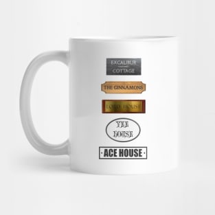 Alan Partridge House Names Mug